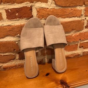 Rose Mule Sandals